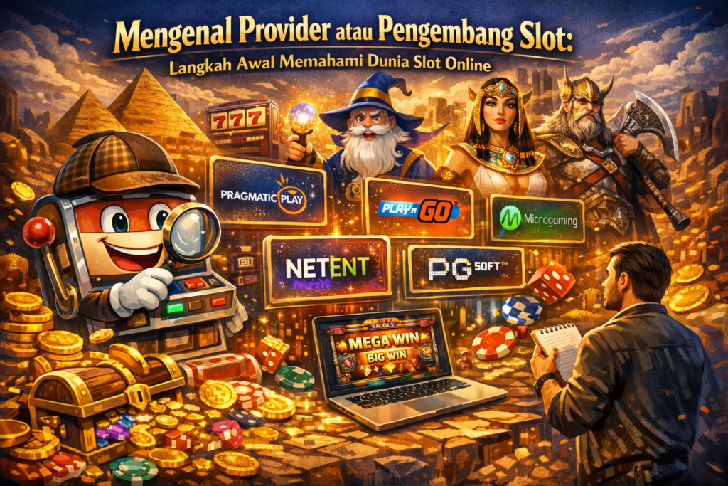 Mengenal Provider atau Pengembang Slot: Langkah Awal Memahami Dunia Slot Online