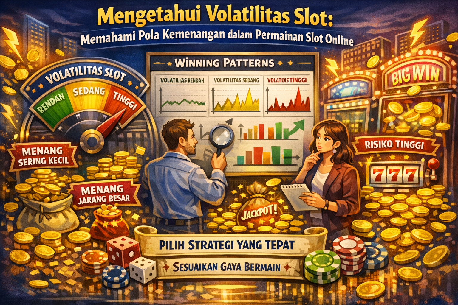 Mengetahui Volatilitas Slot: Memahami Pola Kemenangan dalam Permainan Slot Online