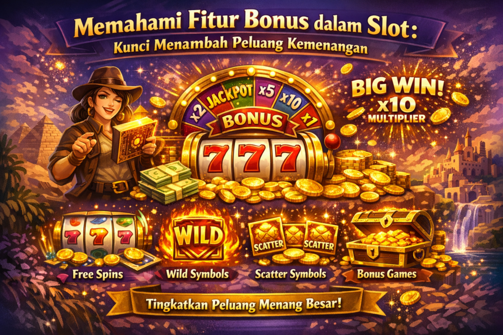 Memahami Fitur Bonus dalam Slot: Kunci Menambah Peluang Kemenangan