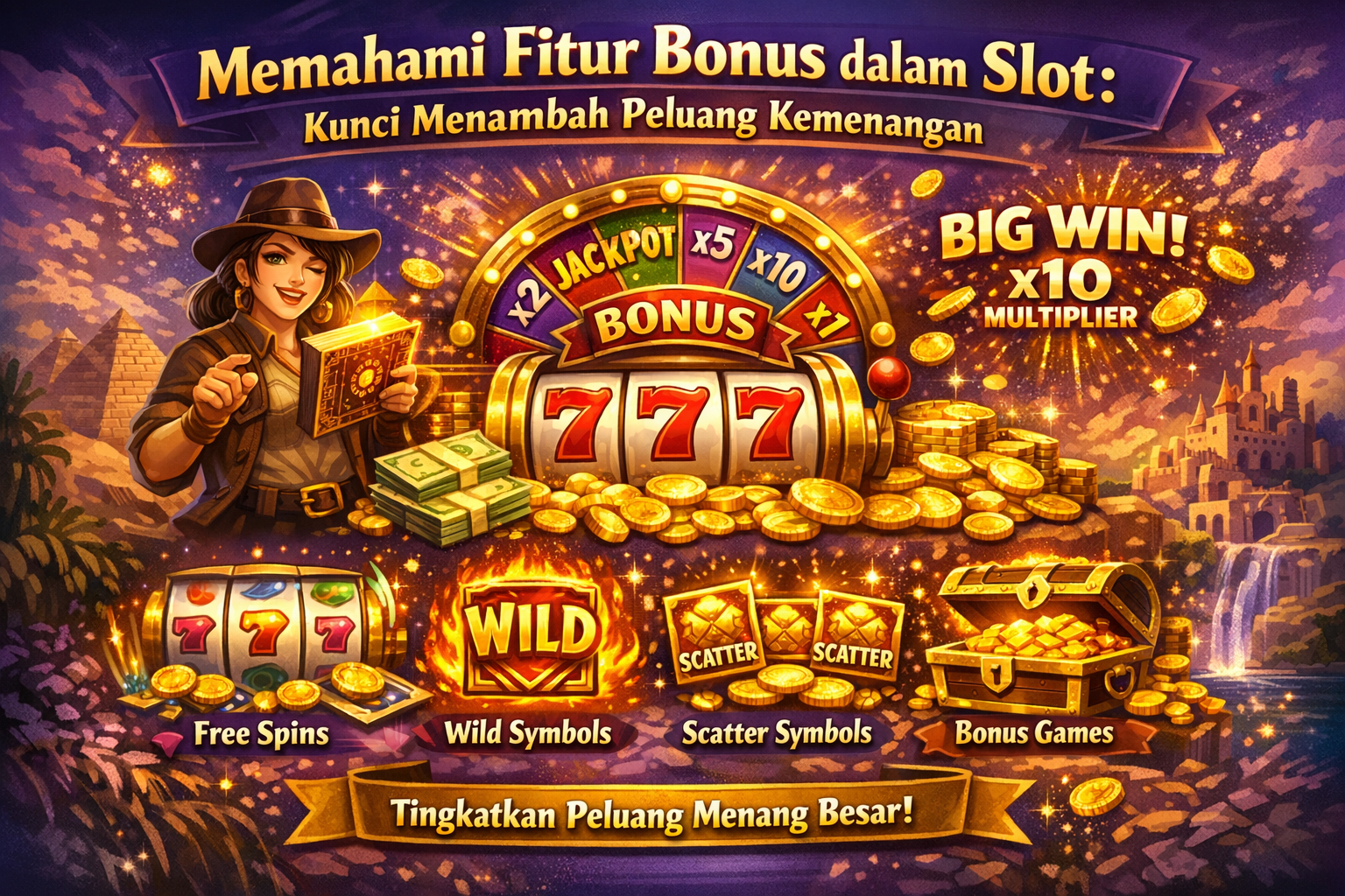 Memahami Fitur Bonus dalam Slot: Kunci Menambah Peluang Kemenangan